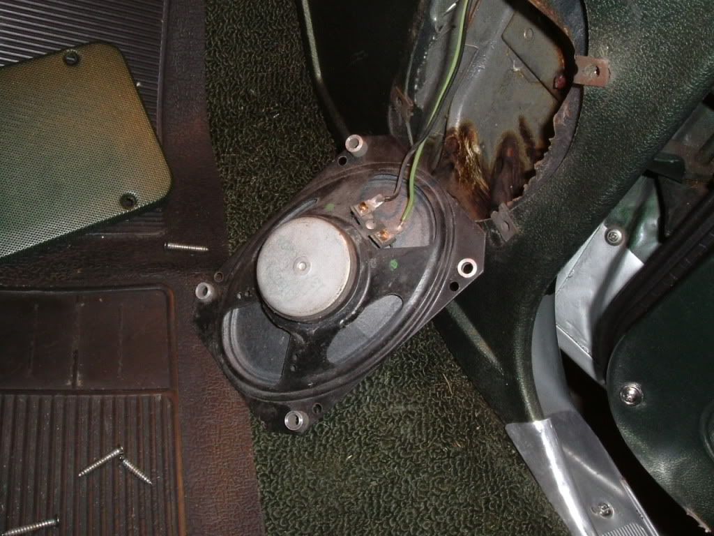 Help with kick panel speaker installation Team Chevelle